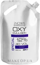 Окислювальна емульсія 12% (дой-пак) - jNOWA Professional OXY Emulsion Special 40 vol 1300ml (1131195-163910)