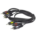 Кабель ATCOM 3RCA-3RCA 7.5m PE 13275