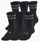 Носки Under Armour Ua Essential 6Pk Crew XL Чорний 1387058-001