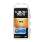 Батарейка Duracell ZA675 (PR44) 1, 45 V (блістер по 6 шт) для слухових апаратів (59072)