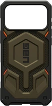 Чохол для смартфона UAG Monarch Pro MagSafe для Apple iPhone 17 Pro Max Kevlar Element Green (11451411397B)