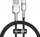 Кабель Baseus Cafule Series Metal Data Cable USB to Type-C 66W 1m Black (CAKF000101)