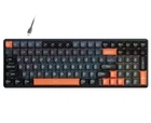 Клавиатура игровая механическая AULA S-100B Wired Brown Switch KRGD Black