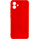 Чохол на Samsung Galaxy A07 / для самсунг галаксі А07 силікон Червоний/Dark Red