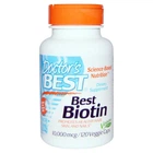 Біотин (В7) 10000мкг Doctor's Best 120 капсул