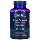 Супер Омега-3 Omega Foundations Super Omega-3 Life Extension 120 Капсул