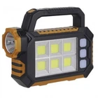 Ручной фонарь HS-8029 на солнечной батарее мощный LED фонарик 3 режимами освещения