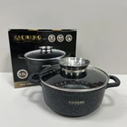 Кастрюля алюминиевая с мраморным покрытием 1,7л Zauberg ZB-0318-BL