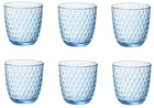 Набор стаканов Bormioli Rocco Slot Lively Blue 290 мл Голубой 6 шт (580506VNA021990)