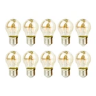 Комплект филаментных ламп ETRON Filament 10 шт 5Вт 2500К G45 E27 Golden 1-EFP-183-10