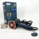 Фен Rainberg RB-2212 8800 W з регуляцією температури та швидкості для сушіння та укладання волосся Синій