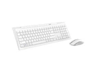 Комплект (клавіатура + миша) Rapoo 8210M White
