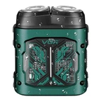 Электробритва VGR V-344 роторная 8000 об/мин IPX6 GREEN