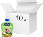 Упаковка овощного пюре Elfik Magic Батат-Морковь-Брокколи 80 г х 10 шт (4820266362157)
