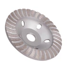 Чашка шлифовальная алмазная Alloid Turbo Wave DG-5125T 125 мм