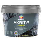 Фарба фасадна силіконова Eskaro Akrit F Karbon матова біла 2,7л (3,46 кг)