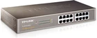 Комутатор TP-LINK TL-SF1016DS (16-port 10/100 Мбит, метал)