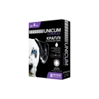 Капли для животных Unicum COMPLEX от блох, клещей и гельминтов на холку для собак до 4 кг/4 шт (4820150202507)