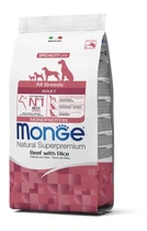 Сухой корм Monge Dog All breeds Adult Говядина с рисом