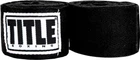 Бинти для боксу TITLE Boxing Traditional Weave 180" Black (4.5м)