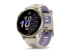 Смарт-годинник Garmin Forerunner 970 Soft Gold Titanium w. French Gray C. and French Gray/T. Indigo Band (010-02969-02/12/62)
