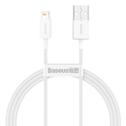 Кабель Baseus Superior Series USB to iP 2.4A 1m White (CALYS-A02)