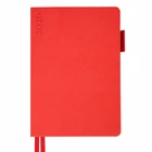 Щоденник датований 2026 Leo Planner Binario А5 368 сторінок червоний (252642)