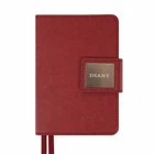 Щоденник датований 2026 Leo Planner Chiara А6 352 сторінки бордовий (252705)