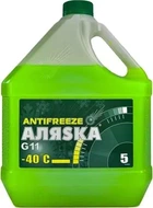 Антифриз ANTIFREEZE-40 зеленый 5л АЛЯСКА