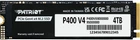 Диск SSD Patriot P400 V4 4TB M.2 2280 NVMe PCIe 4.0 x4 TLC (P400VP4TBM28H)