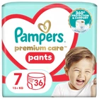 Подгузники Pampers Premium Care Pants Трусики Размер 7 (17+кг) 36 шт. (8700216339001) (206145)