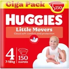 Підгузки Huggies Little Movers Mega розмір 4 (7-18 кг), 150 шт