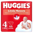 Підгузки Huggies Little Movers Mega розмір 4 (7-18 кг), 66 шт