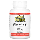 Вітамін C 500 мг Natural Factors 90 таблеток