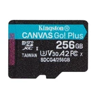 Карта пам'яті microSDXC Kingston Canvas Go! Plus 256 ГБ Class 10 UHS-I U3 V30 A2 до 200 МБ/с