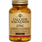 Кальцій Магній і Цинк Calcium Magnesium Plus Zinc Solgar 100 таблеток