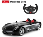 Машинка Mercedes-Benz SLR Rastar модель 1:12 Автомобіль на дистанційному керуванні пульт чорний (RAS.42400.BL)