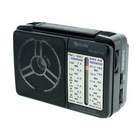 Портативний радіоприймач Golon RX-607 AC AM/FM/TV/SW1/SW2 діапозони Black (2531)