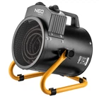 Теплова гармата електрична Neo Tools 90-067 2 кВт для обігріву 50 м² Чорний