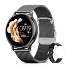 Жіночі смарт-годинник з можливістю дзвінків Smart Mevaden Black + додатковий ремінець