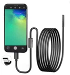Эндоскоп для смартфона Android и ПК Type-C. 3-в-1. Гибкий кабель 2м. Диаметр камеры: 5,5 мм