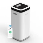 Осушитель воздуха 22л/24 ч evoair FlexiDry 22 Smart, 60 м², Wi- Fi , резервуар 4.5 л, ионизация воздуха, умный контроль влажности воздуха, цифровой дисплей, дистанционное управление, White
