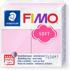 Полимерная глина Fimo Soft, 57 г., Пастельная Розовая, (8020-205)
