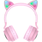 Навушники Hoco W27 Cat Ear Stereo Bluetooth Headphones Pink (718464) [74551]