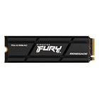 Накопичувач з радіатором SSD Kingston Fury Renegade M.2 PCIe 4.0 2TB R 7300 MB/s W 7000 MB/s Black (SFYRDK/2000G)