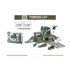 Игровой набор автопаркингов с военными машинами CM559-61