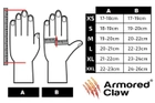 Тактичні рукавиці Armored Claw BattleFlex Black Size M - изображение 8