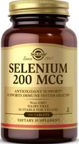 Селен SOLGAR Selenium 200mcg 100 таблеток