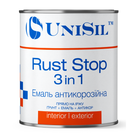 Эмаль Rust Stop 3в1 Unisil белая 0.75 л