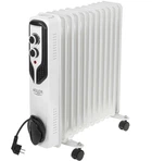 Масляный обогреватель Adler AD 7817 11 ребер, 2500W Белый